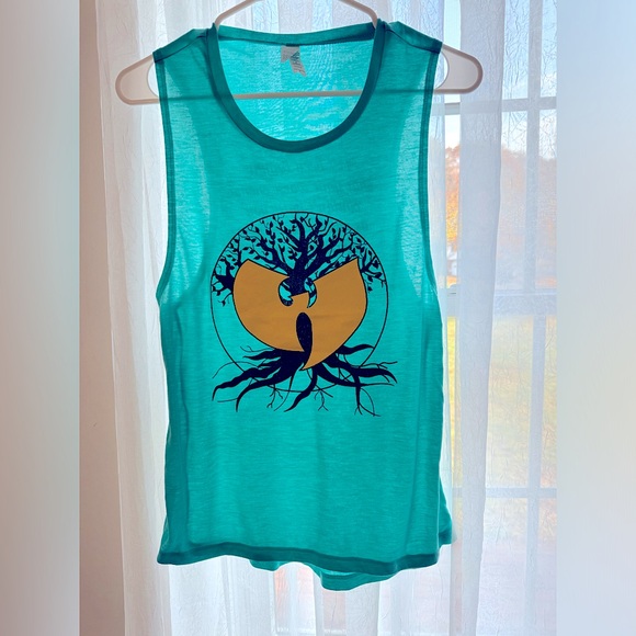 NAMASOUL (my own design) Tops - Wu-tang tank top 💙 I put one of my “doodles” on a Tank top/ 10% donated